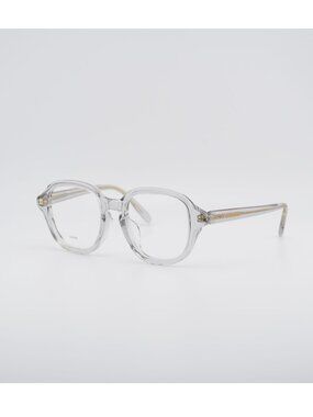Loewe LW50099F 020 Eyeglasses Transparent Grey 51mm Square Frame